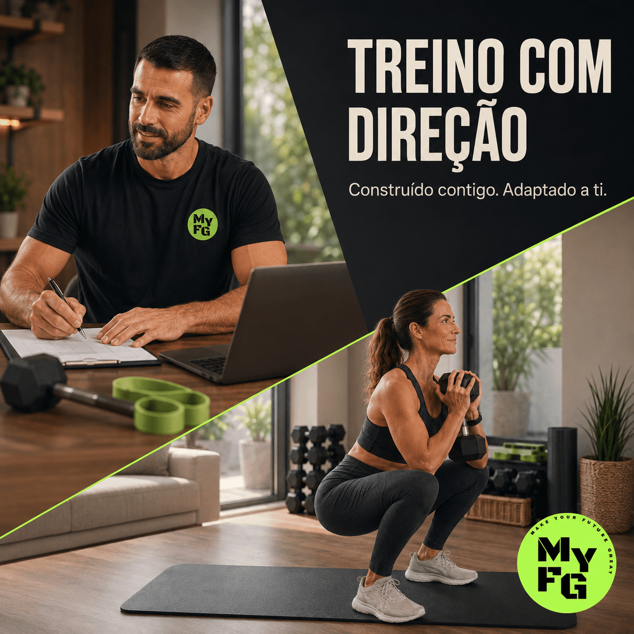 Treino com Direção | Construção personalizada em 14 dias